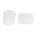Pair Of Silicone Gel Reusable Washable Toe Caps Pain Reliever FIT FOR Adult Big Toe White