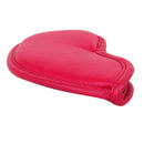 1 Set Of 12PCS PU Leather Golf Club Head Protection Cover Wedge Iron Putter Headcover Golf Sports Accessory Red