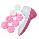6 In1 Electric Face Care Cleaner Pore Blackhead Facial Skin Cleansing Massage
