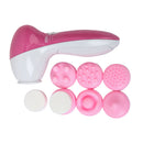 6 In1 Electric Face Care Cleaner Pore Blackhead Facial Skin Cleansing Massage