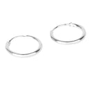 925 Sterling Silver Endless Hoop Ring Lip Nose Ear Studs 10mm Silver
