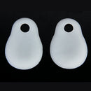 Pair Of Silicone Toe Separators Straighteners Hallux Valgus Bunion Pain Reliever White
