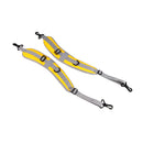 1 Pair Waterproof Shoulder Strap Belt Cushion Pads For Outdoor Kayaking Fishing Rafting Dry Bag Sack Backpack Yellow