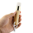 Women Girls Deep Pore Cleansing Large Wood Handle Blackhead Whiteheads Sebum Spot Face Care Cleansing Scrub Brush Tool