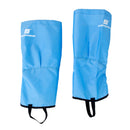 Pair of Breathable Waterproof Snow Legging Boot Gaiters Leg Covers for Outdoor Trekking Mountaineering Blue Size S