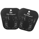 Lightweight Easy Carry 1 Pair Short Boots Holder Stand Support Plastic Shaper Stretcher Boot Care Accessories 8inch Black