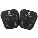 Lightweight Easy Carry 1 Pair Short Boots Holder Stand Support Plastic Shaper Stretcher Boot Care Accessories 8inch Black