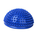 Footful 1pc Spiky Massage Hemisphere Foot Sole Massage Balancing Ball---Blue
