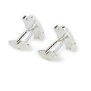 Santa Claus Christmas Cufflinks Business Shirt Wedding Party