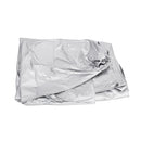 Rectangular Shaped Design Dustproof Durable Pool Table Billiard Snooker Protector Cover Sheet Lining FIT FOR 9 feet Tables Silver