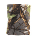 Multi-Functional Wind Cold Protective Polar Fleece Neck Warmer Scarf Hat for Outdoor Sports Skiing Snowboarding Woodland Camouflage