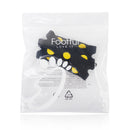 Pair Of Lightweight Convenient To Carry Anti-Slip Ice Crampons Hiking Climbing Walking Fishing Equipment Black