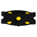 Pair Of Lightweight Convenient To Carry Anti-Slip Ice Crampons Hiking Climbing Walking Fishing Equipment Black