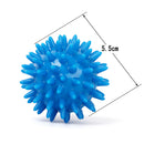 Professional Men Women Athletes Spikey Trigger Point Self Massage Ball Muscle Tension Pain Reliever Blue 5.5CM