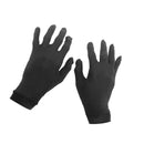 1 Pair Pure Silk Thermal Liner Inner Gloves for Hiking Camping Motorcycling Fishing Skiing Cycling Mitts Clothing Accessory Black Size M