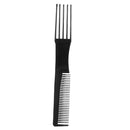 SET OF 10PCS Multipurpose Professional Lightweight Stylish Comb Brush FOR Teasing Lifting Curling Beauty supplies Black