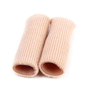 Pair Of Adjustable Gel Toe Covers Sleeves Foot Care Protector S Skin