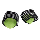 Footful 1 Pair Orthotic Arch Support Fallen Arches Plantar Fasciitis Heel Cushions