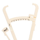 Manual Body Fat Caliper Weight Loss Tester Analyser Beige