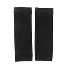 Pair Of Tight Calf Anti Fatigue Compression Support Sleeves Wraps Black