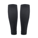 Pair Of Tight Calf Anti Fatigue Compression Support Sleeves Wraps Black
