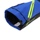 Pair of Breathable Waterproof Snow Legging Boot Gaiters Leg Covers for Outdoor Trekking Mountaineering - Deep Blue Grey Size L