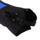 Pair of Breathable Waterproof Snow Legging Boot Gaiters Leg Covers for Outdoor Trekking Mountaineering - Deep Blue Grey Size L