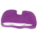 Comfort Coccyx Orthopedic Foam Chair Seat Cushion Pad Home Office Purple