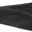 Pair Of Zippered Compression Leg Support Fatigue Reliever Socks Black S