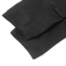 Pair Of Zippered Compression Leg Support Fatigue Reliever Socks Black S