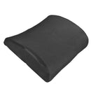 Memory Foam Back Support Cushion Relief Fatigue Pillow For Home Office Black