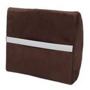 Memory Foam Back Support Cushion Relief Fatigue Pillow For Home Office Brown