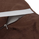 Memory Foam Back Support Cushion Relief Fatigue Pillow For Home Office Brown