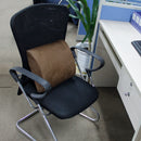 Memory Foam Back Support Cushion Relief Fatigue Pillow For Home Office Brown