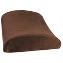 Memory Foam Back Support Cushion Relief Fatigue Pillow For Home Office Brown