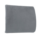 Memory Foam Back Support Cushion Relief Fatigue Pillow For Home Office Gray