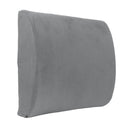 Memory Foam Back Support Cushion Relief Fatigue Pillow For Home Office Gray