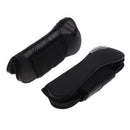 Neoprene Lined Brushing Boots Horse Full Protect Front Leg Equestrian Black