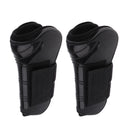 Neoprene Lined Brushing Boots Horse Full Protect Front Leg Equestrian Black