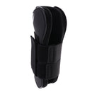 Neoprene Lined Brushing Boots Horse Full Protect Front Leg Equestrian Black