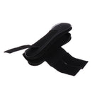 Neoprene Lined Brushing Boots Horse Full Protect Front Leg Equestrian Black