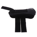 Neoprene Lined Brushing Boots Horse Full Protect Front Leg Equestrian Black