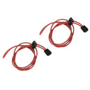 1 Pair of Easy Fastening Elastic Reflective Shoelace For Outdoor Hiking Camping Athletics Sneakers Shoes Accessory Red