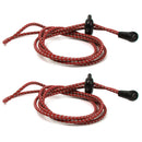1 Pair of Easy Fastening Elastic Reflective Shoelace For Outdoor Hiking Camping Athletics Sneakers Shoes Accessory Red