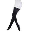 Elastic Breathable Closed Toe Stockings For Varicose Veins Care M Black