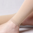 Pair Of Calf Support Sleeves Fat Burner Calorie Reducer Wraps Skin Color