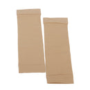 Pair Of Calf Support Sleeves Fat Burner Calorie Reducer Wraps Skin Color