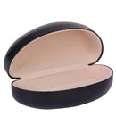 PU Leather Sunglasses Eyeglasses Case Cover Skin Storage Box Black