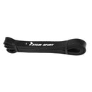 Durable Long Lasting Latex Exercise Stretch Loop Resistance Band Yoga Pilates Gym Fitness Supplies 25-65lb Black