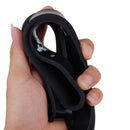 Durable Long Lasting Latex Exercise Stretch Loop Resistance Band Yoga Pilates Gym Fitness Supplies 25-65lb Black